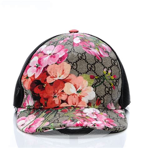 gucci gg blooms baseball hat